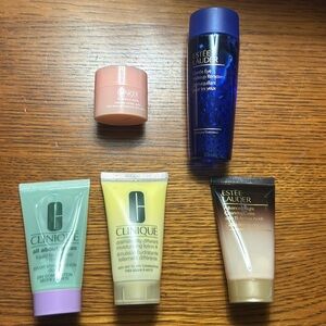 Clinique and Estee Lauder
